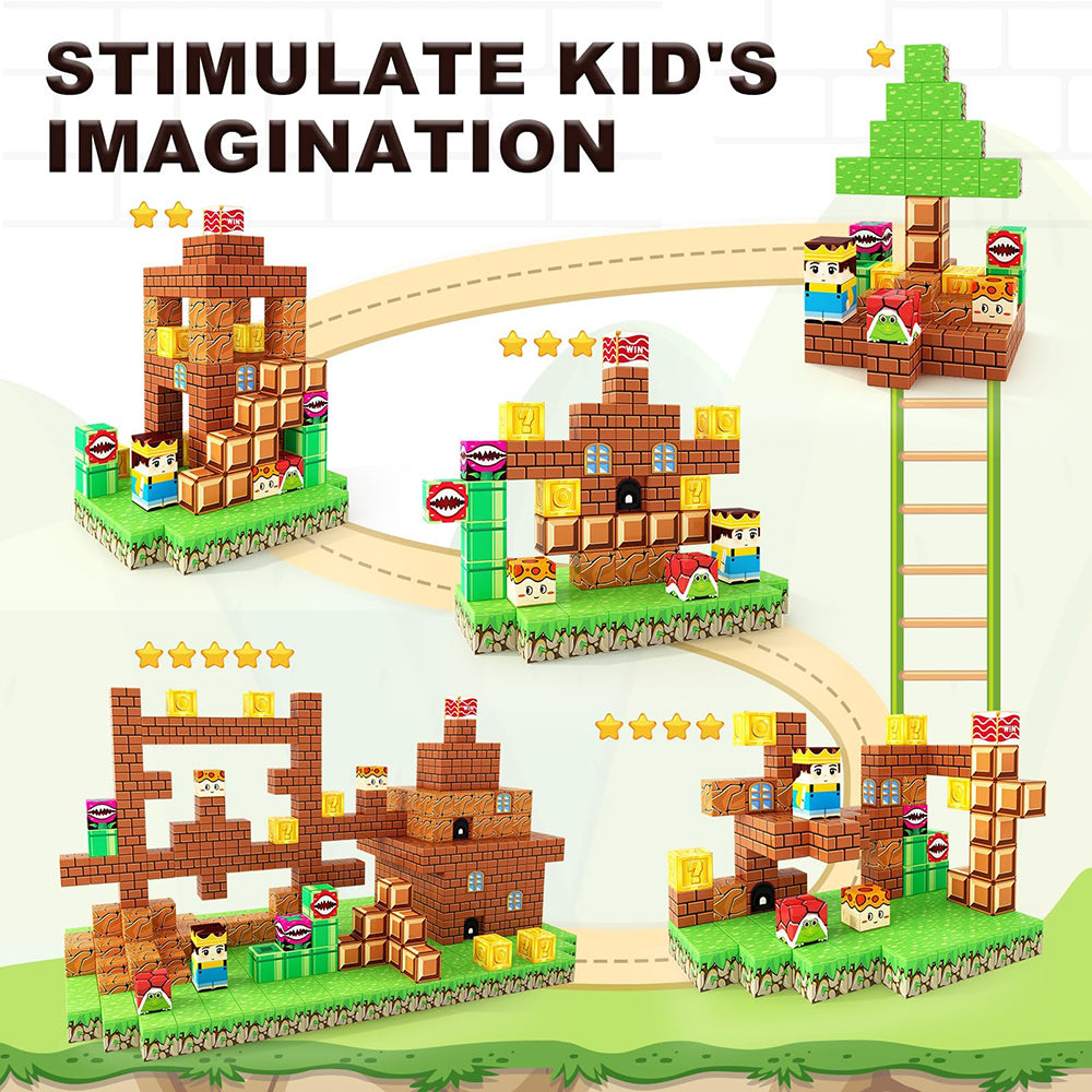 TiniSteps Magnetic Building Blocks 48PCS