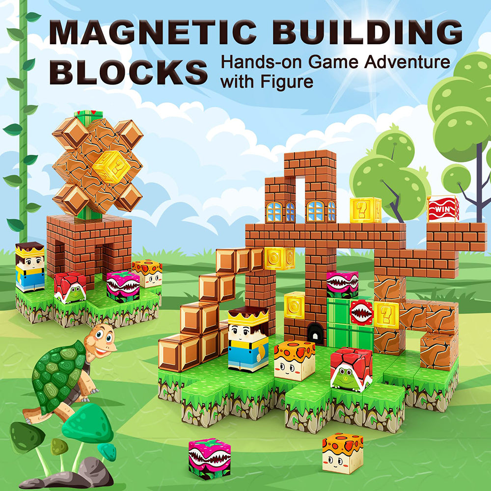 TiniSteps Magnetic Building Blocks 48PCS