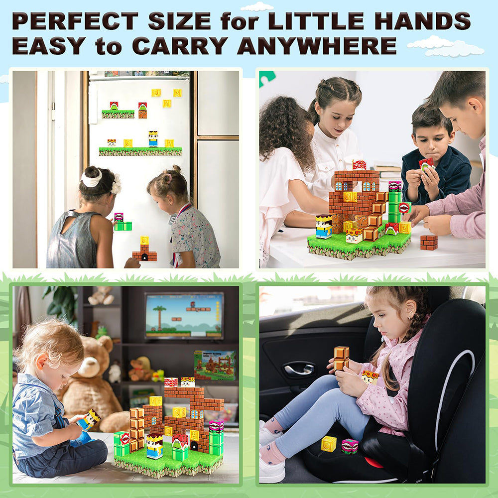 TiniSteps Magnetic Building Blocks 48PCS